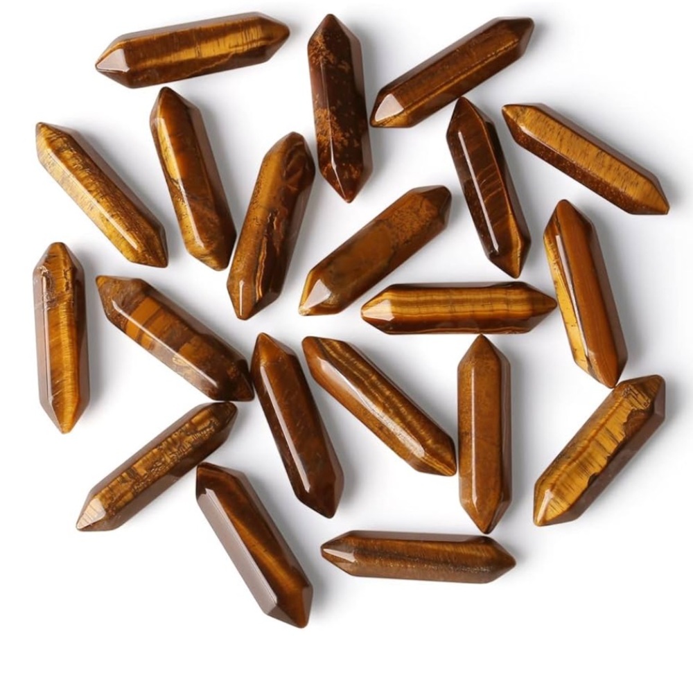 ❗️Tigers Eye Double Point